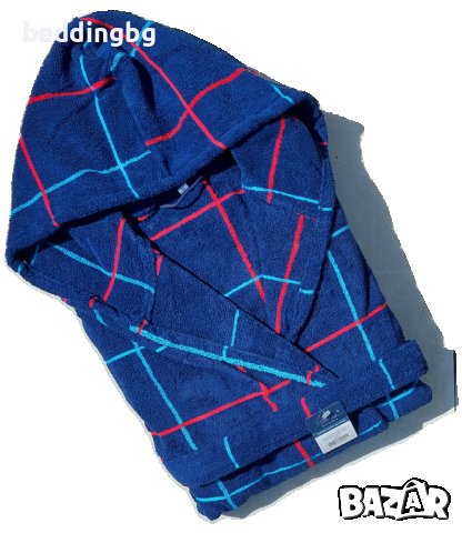 #Халат за #баня с #качулка #Яна #Панагюрище , снимка 2 - Хавлиени кърпи - 41950208