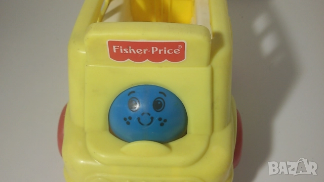 Fisher Price school bus 1112 училищен автобус бус Roll-A-Round ретро играчка, снимка 4 - Колекции - 51503009