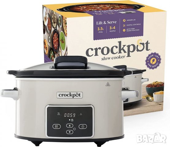 Уред за бавно готвене Crock-Pot CSC060X, снимка 1 - Мултикукъри - 39715715