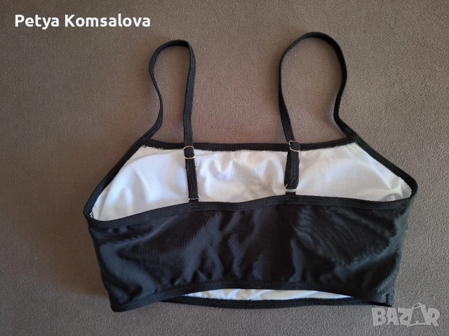 Ново черно горнище на бански, М р-р., снимка 3 - Бански костюми - 50783468