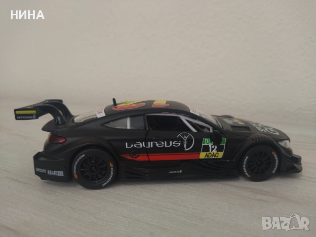 Метална количка Mercedes- Benz C63 DTM !!!, снимка 7 - Колекции - 53649201