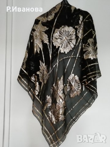 Оригинален дамски шал, снимка 7 - Шалове - 40581572