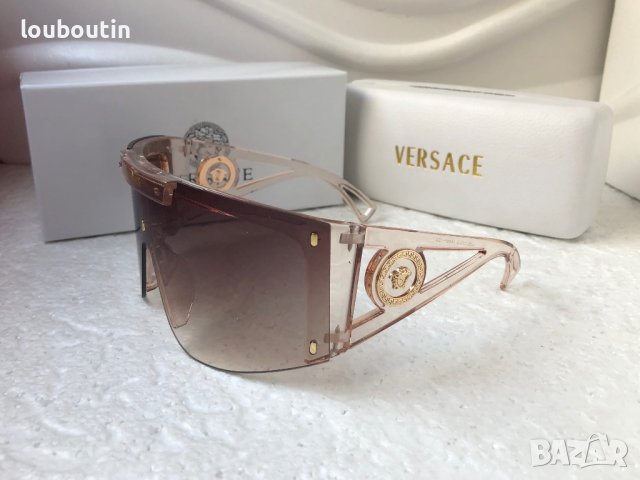 Versace MEDUSA ICON SHIELD слънчеви очила UV 400 защита, снимка 12 - Слънчеви и диоптрични очила - 39121214