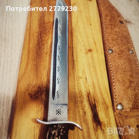 Ловен дълъг нож касапски от колекция , снимка 12 - Ножове - 50754952