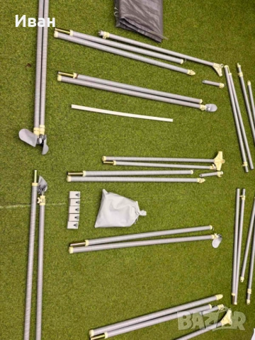 Четирисезонен форселт за каравана ISABELLA BUCKINGHAM. Размер 975см (961-985)см земя-земя, снимка 14 - Палатки - 52411526