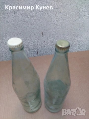 шишета стъклени 1литър, снимка 3 - Буркани, бутилки и капачки - 52081383