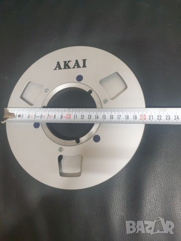 20,5см алуминиева магнетофонна ролка Akai и Ampex. В отлично състояние. За NAB/ НАБ адаптер. , снимка 6 - Други - 34230520