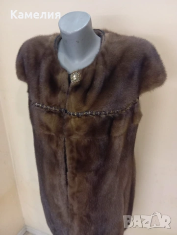 Жилетка от норка , снимка 4 - Палта, манта - 53735966