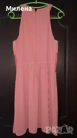 Дамска рокля с дантела Vila 40 - нова, снимка 3 - Рокли - 47889876