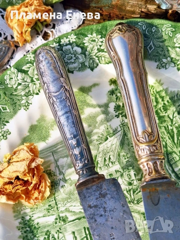 Антикварни френски ножове Paris, снимка 11 - Антикварни и старинни предмети - 53613932