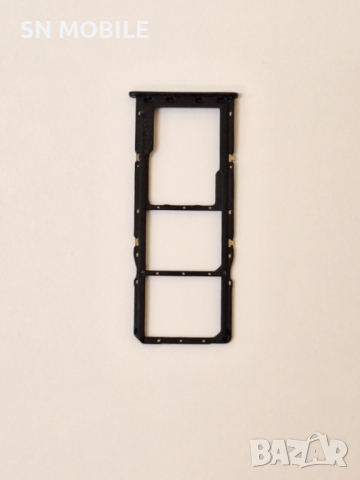 Сим държач за Samsung A71 черен употребяван, снимка 1 - Резервни части за телефони - 44778846