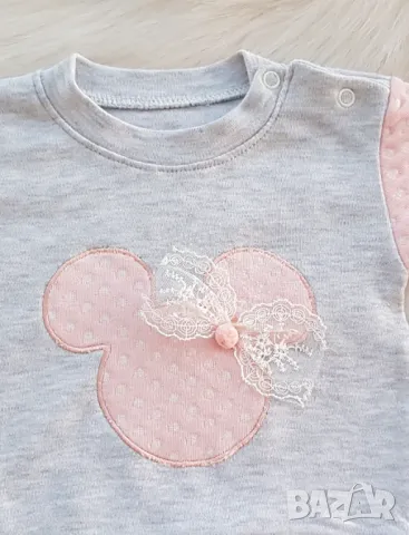 Бебешки комплект Мини Маус 3-6 месеца, снимка 5 - Комплекти за бебе - 47855935