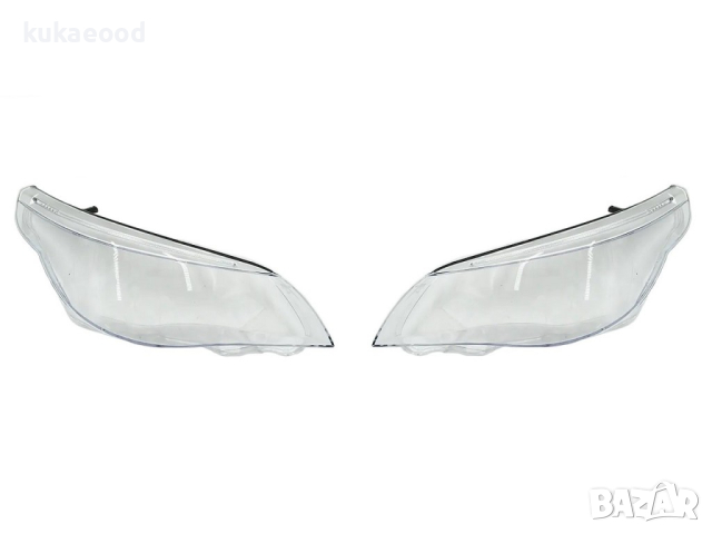 Стъкла за фарове на BMW 5 E60 Facelift (2007-2010) с LED мигачи, снимка 1 - Аксесоари и консумативи - 44524450