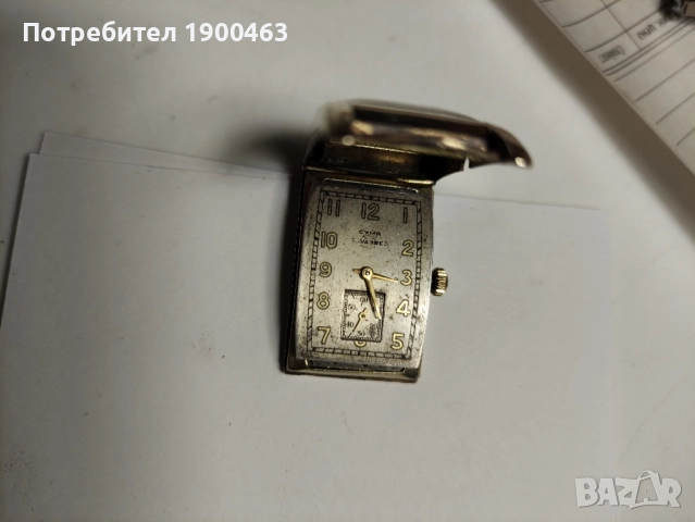 Cyma tavannes.Рядък Колекционрски.Работещ., снимка 9 - Антикварни и старинни предмети - 52251499