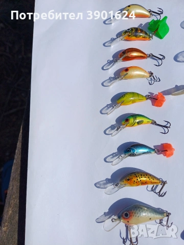 воблери за кефал ( клен) и щука , снимка 6 - Такъми - 53872875