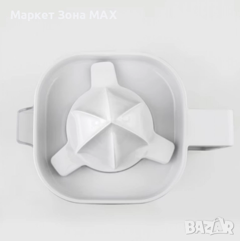 Цитрус преса сокоизтисквачка Black&Decker BXCJ25E, 25W, 350 мл, Бял, снимка 3 - Сокоизстисквачки и цитрус преси - 52971966