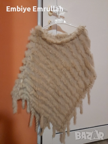 дамски шал бежав цвят размер s, снимка 3 - Якета - 51500222