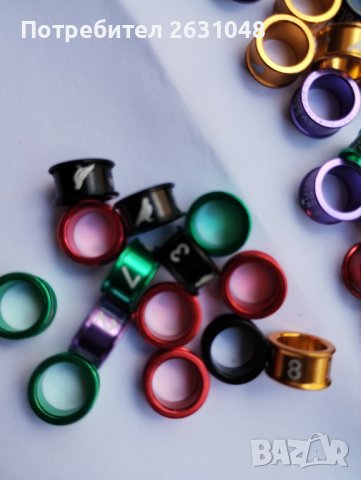 пръстени за птици и гълъби 8 м, снимка 6 - За птици - 40896856