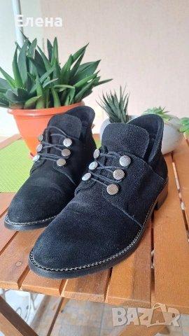 Обувки Естествен велур 36 номер, снимка 3 - Дамски ежедневни обувки - 53302966