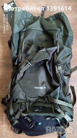 Osprey Kestrel 38 Picholine Green , снимка 3 - Раници - 39351961