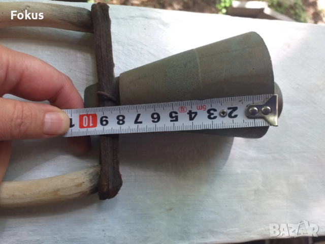 ЧАН КАМБАНА ХЛОПКА ТЮМБЕЛЕК БРОНЗ, снимка 4 - Антикварни и старинни предмети - 53519728