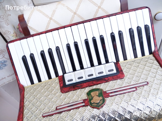 Акордеон Велтмайстер 96 баса, снимка 6 - Акордеони - 52119928