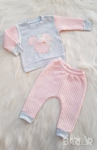 Бебешки комплект Мини Маус 3-6 месеца, снимка 12 - Комплекти за бебе - 47855935