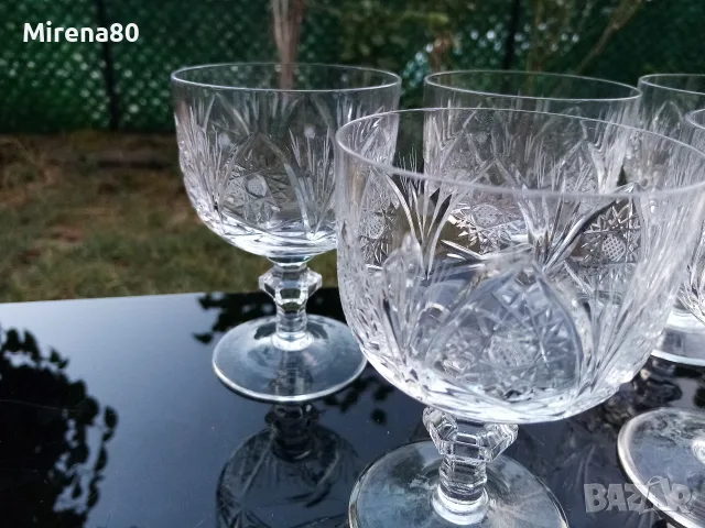 Кристален сервиз за вино - Сливен - нов !, снимка 2 - Сервизи - 56060917