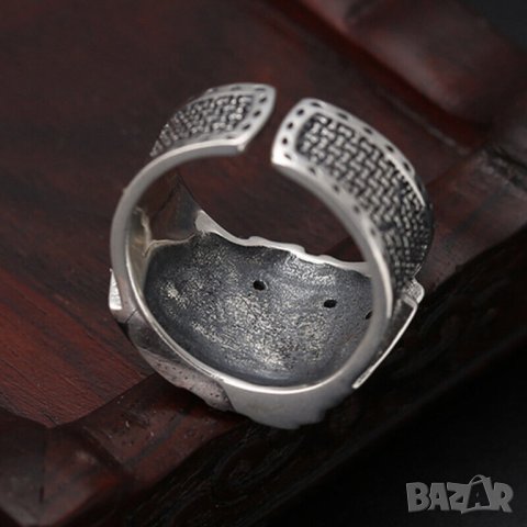 Мъжки пръстен - карти за игра, снимка 2 - Пръстени - 41865337