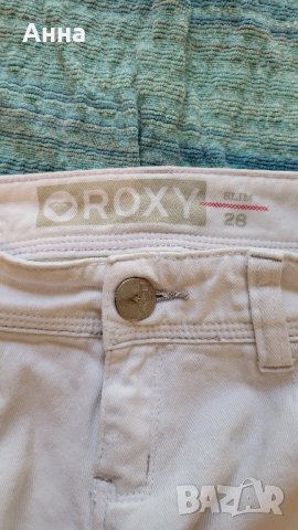 бели дамски панталони roxy , снимка 2 - Панталони - 42651649