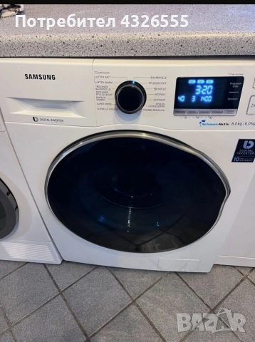Пералня Samsung 8кг., снимка 4 - Перални - 52746376