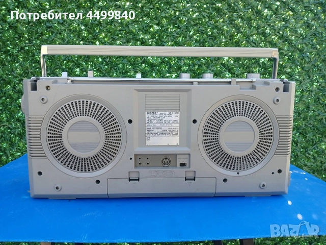 ПРОДАВАМ КАСЕТОФОН ПЕРФЕКТНО ЗАПАЗЕН МНОГО РЯДЪК МОДЕЛ ЧИСТ ЯПОНЕЦ ( SHARP GF-6464H JAPAN) , снимка 3 - Радиокасетофони, транзистори - 52862823