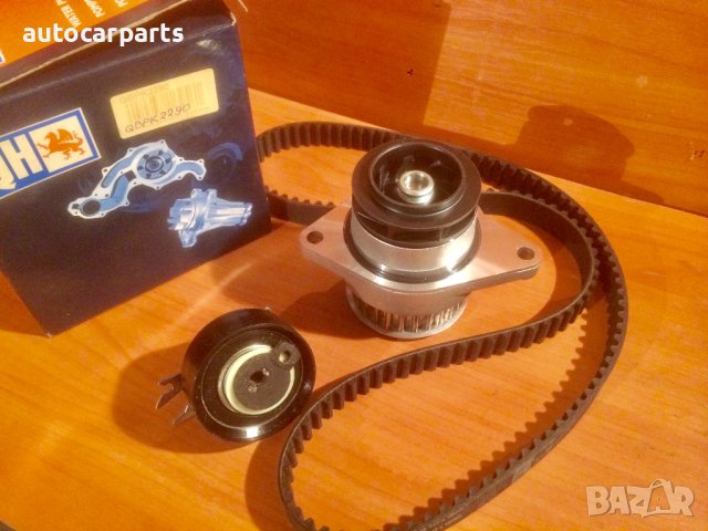 Комплект ангренажен ремък с водна помпа за Сеат, Шкода и Фолксваген двигател 1.6 i, 75 K.C, снимка 3 - Части - 44141679