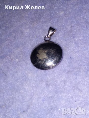 ИЗИСКАН СРЕБЪРЕН МЕДАЛЬОН СРЕБРО 925 с БЯЛ ЕМАЙЛ и КРИСТАЛЧЕТА 36407, снимка 12 - Колиета, медальони, синджири - 39547791