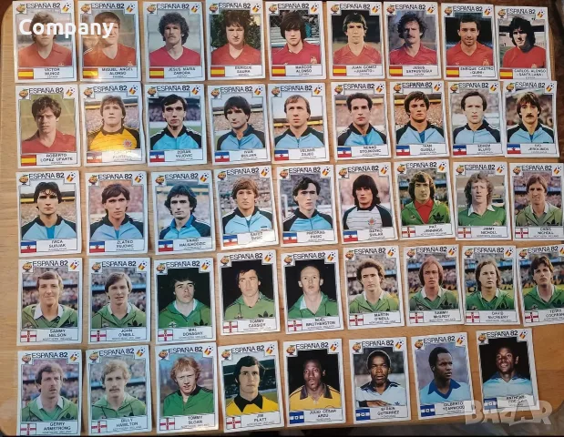 Лот 518 стикера Mexico 1986 Spain 1982 Panini Панини, снимка 14 - Колекции - 55964981