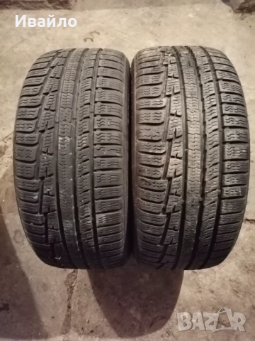 Продавам 2 броя зимни гуми 225.45.17 на 1 сезон дот 2020 Nokian 
