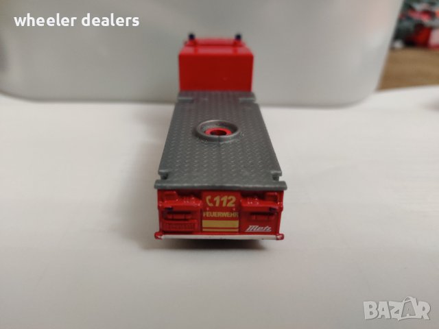 Метална количка Siku 1841 Mercedes-Benz Atego пожарна в мащаб 1:87, снимка 5 - Колекции - 38972665