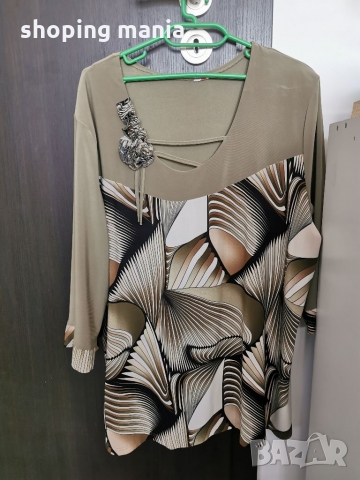 Елегантна блуза, снимка 1 - Блузи с дълъг ръкав и пуловери - 36049087
