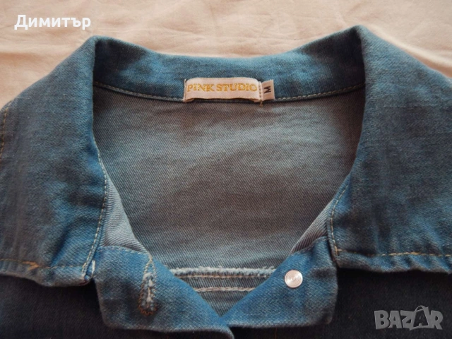 Дънково яке С-М, снимка 4 - Якета - 53191356