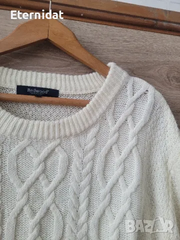 Пуловер плетиво , снимка 6 - Блузи с дълъг ръкав и пуловери - 49184339