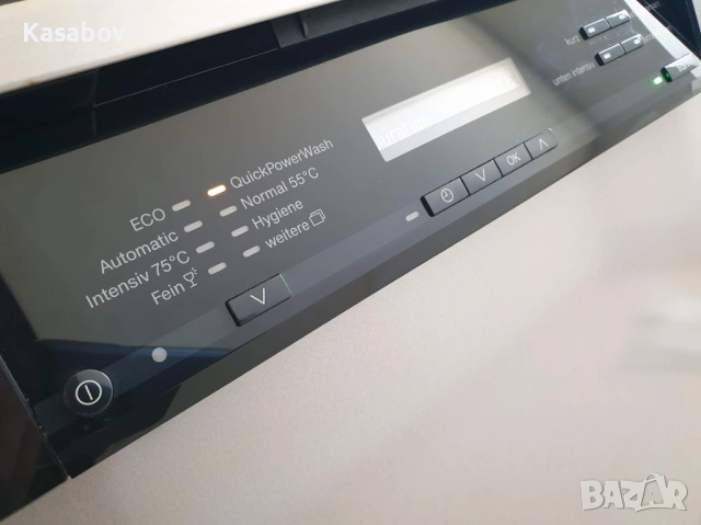 LED - Wi-Fi - Чернo Miele Auto Open Съдомиялна - Частично Вграждане, снимка 2 - Съдомиялни - 53461611