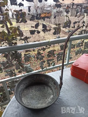 Меден тиган, снимка 4 - Антикварни и старинни предмети - 49152919