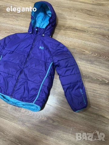 Детско двулицево яке Helly Hansen  PRIMALOFT ватирано зимно яке размер 164/14, снимка 4 - Детски якета и елеци - 51824384