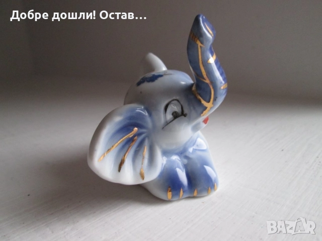 Слонове различни и висулка: 2 обувки и синьо слонче, слон обувка с ток фигура статуетка, снимка 3 - Статуетки - 29288433