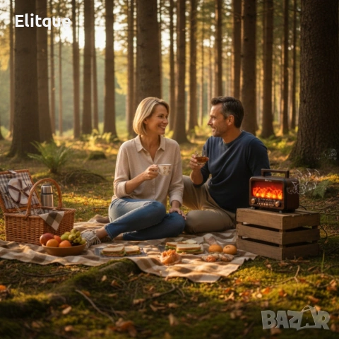 Соларно преносимо радио FP-2393-S - тип камина с горящи пламъци, снимка 4 - Други стоки за дома - 53358772