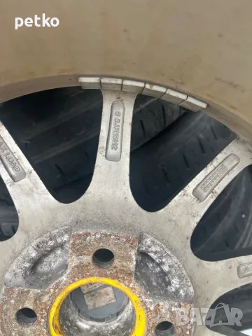 Продавам джанти с гуми 4/100за поло,голф, снимка 6 - Гуми и джанти - 48415410