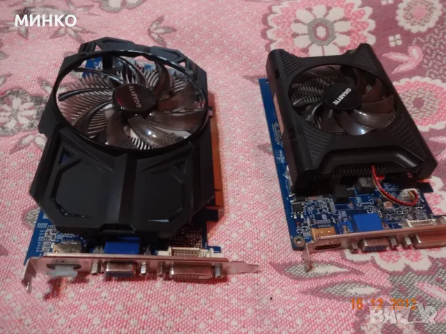  видеокара  GIGABYTE, снимка 3 - Видеокарти - 49605236