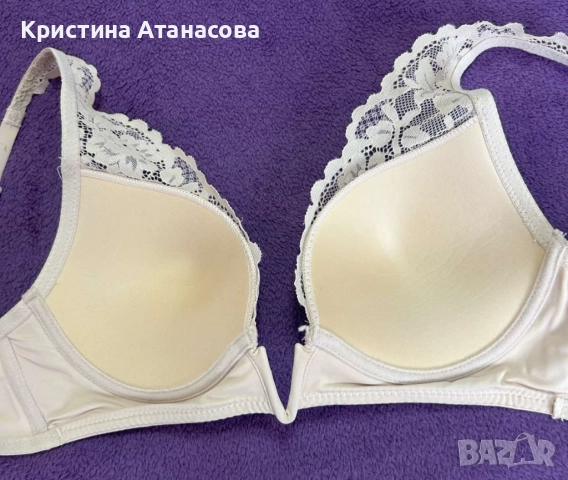 🤍 Дамски сутиен бял, снимка 6 - Бельо - 52479308