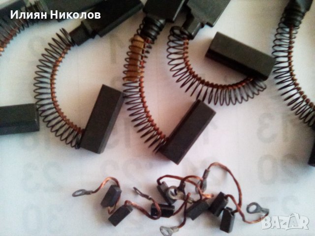 Графитни четки за троянски правотоков мотор, снимка 2 - Резервни части за машини - 40460826