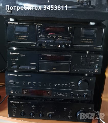 Аудио компоненти Pioneer , снимка 1 - Ресийвъри, усилватели, смесителни пултове - 41244521
